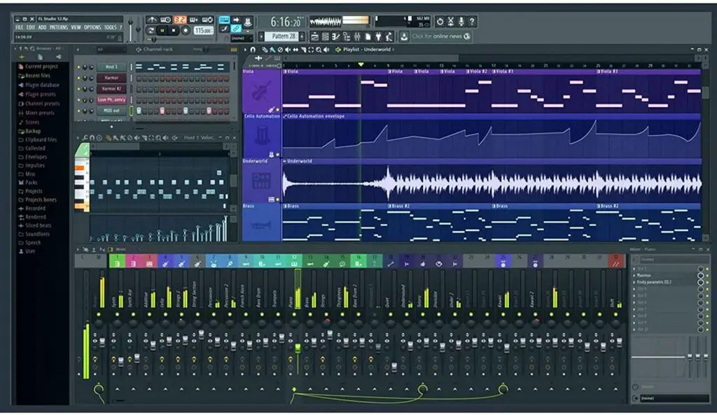 fl studio screenshot