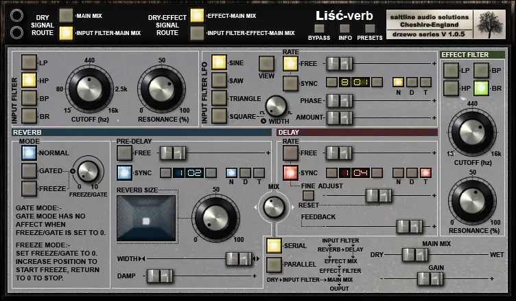 lisc-verb - free reverb vst plugin