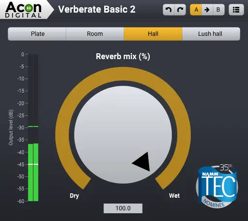 verberate - free reverb vst plugin 2020