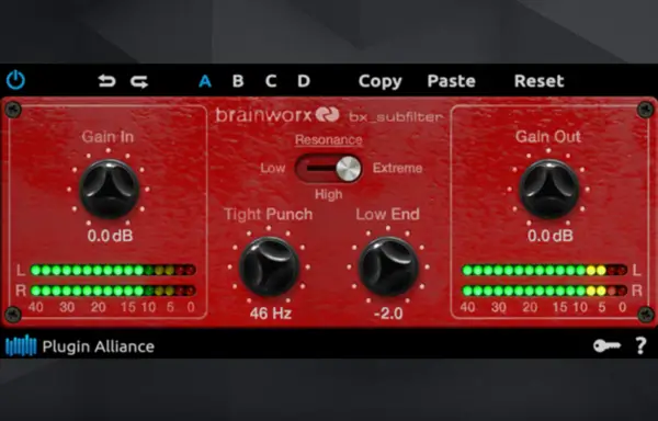 Plugin Alliance Brainworx bx_subfilter