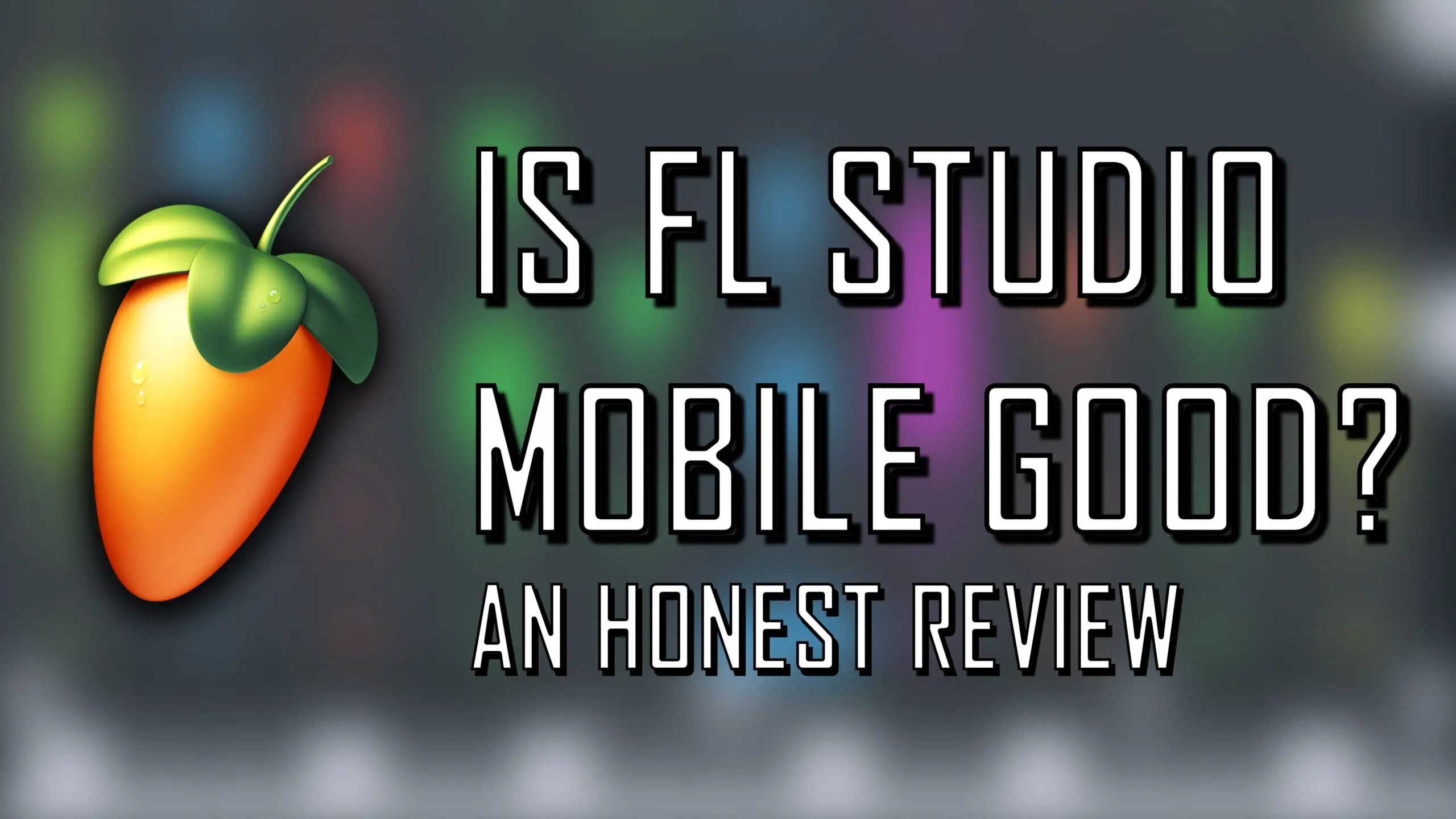 FL Studio Mobile - Chill lofi mobile review! 