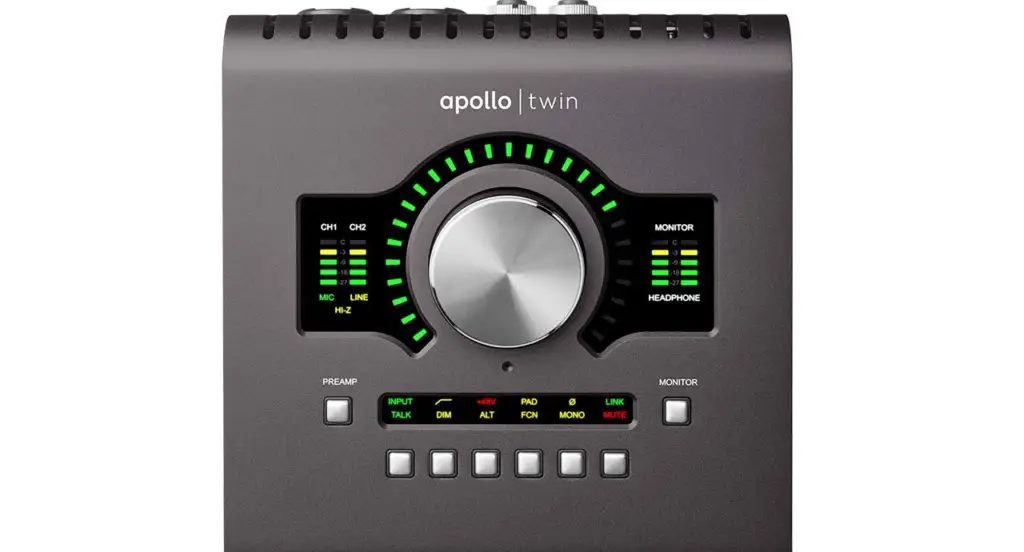 best audio interface on a budget: apollo twin