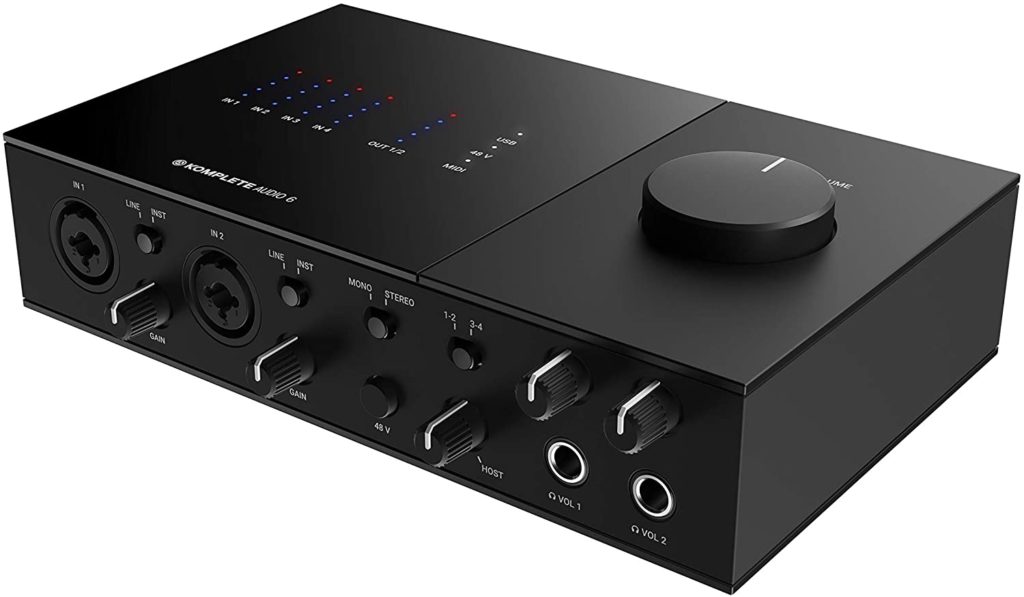 best audio interface on a budget: kontakt audio series