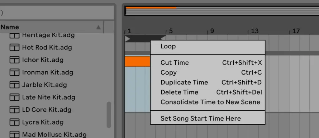 how to make a beat in Ableton Live 10: Loop