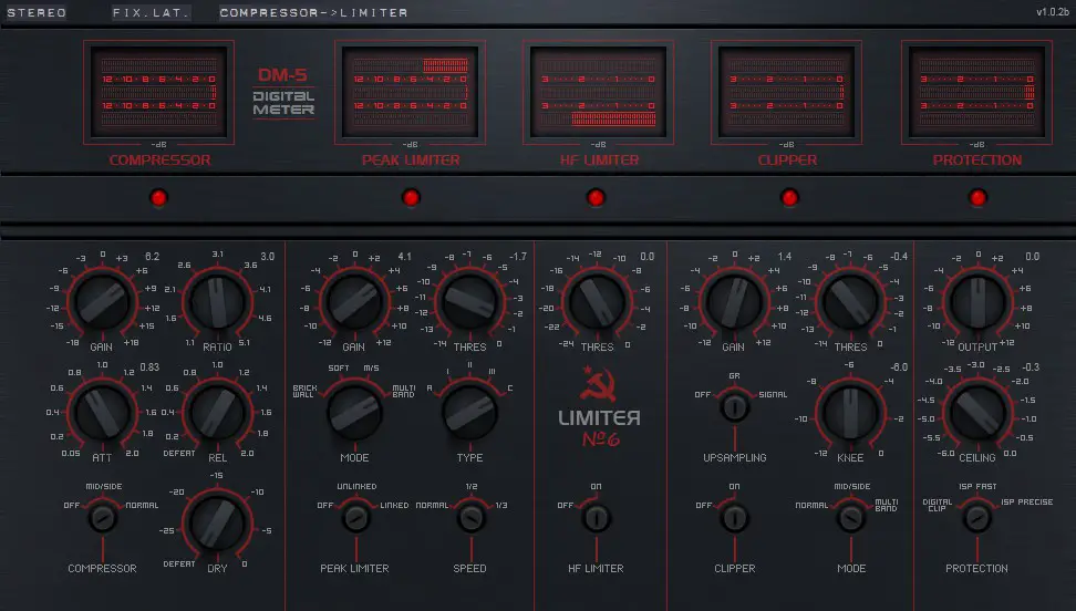 free best limiter vst plugins 2020: limiter no6