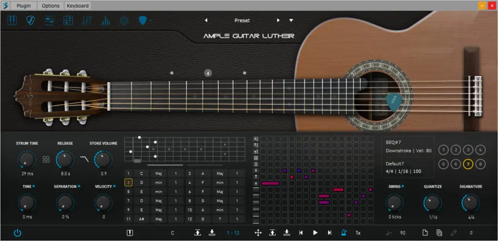 Best FL Studio free plugin 2022 - Best Ableton Free plugin - Ample Guitar M Lite II