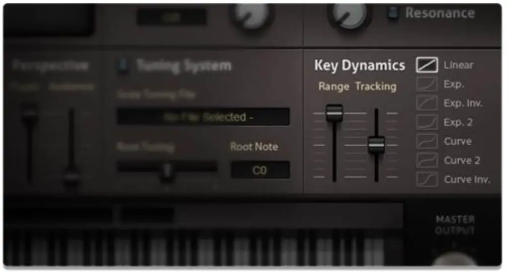 Sound Magic - Cinema Grand (Piano VST) - Key dynamics