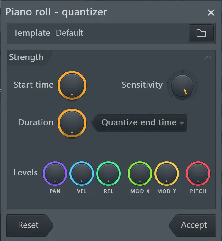 Quantize window