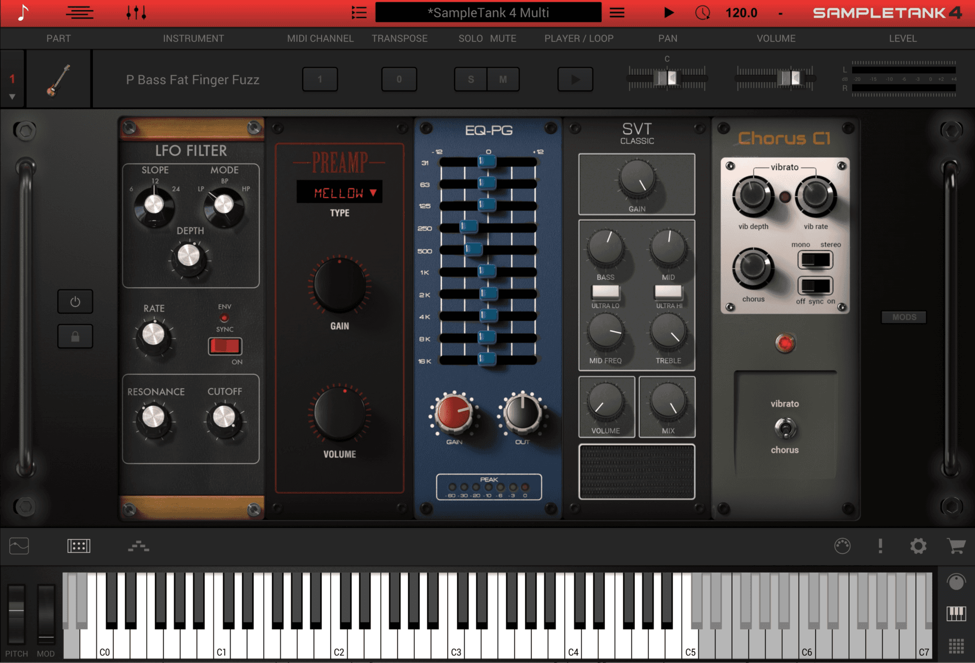 sampletank 3 no sound after changing