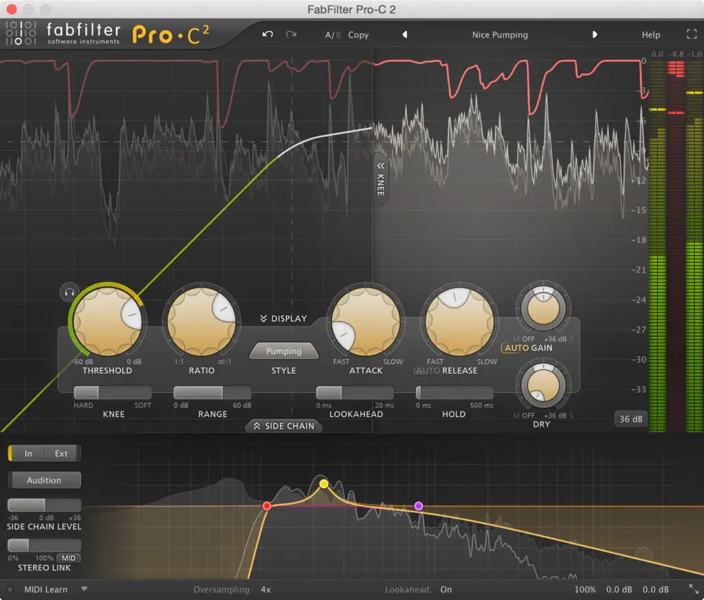 best compression vst plugins 2020: fabfilter pro-c 2