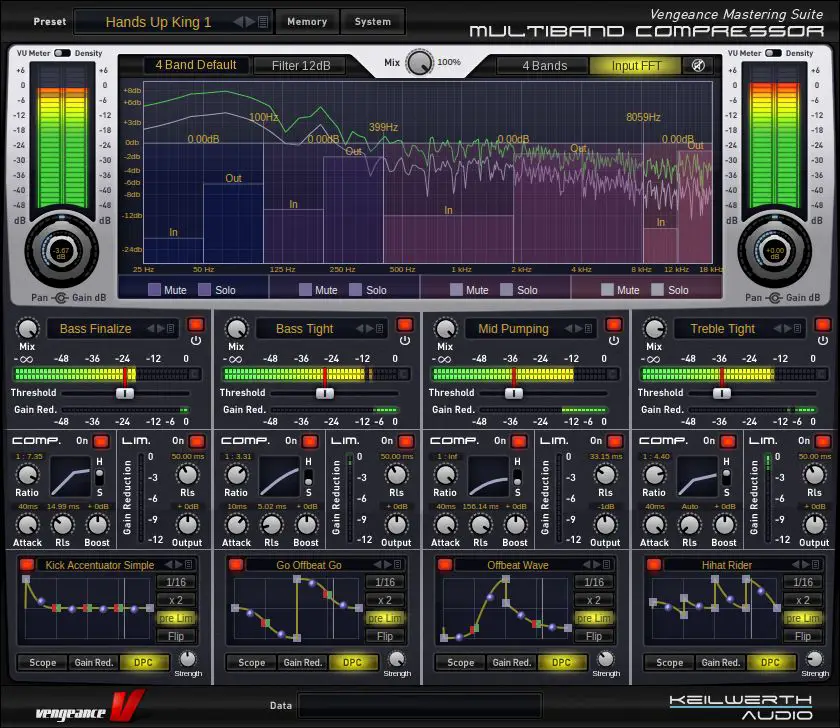 best compression vst plugins 2020: vengeance sound multiband compressor