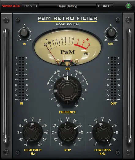 best filter vst plugins 2020: Retro Filter