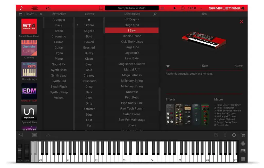 hitmaker:edm SampleTank 4 review 2020: screenshot