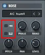How to use Serum: buttons