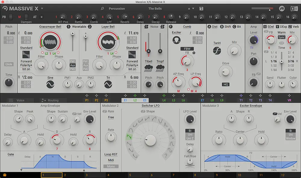 Massive x vs Serum: layout