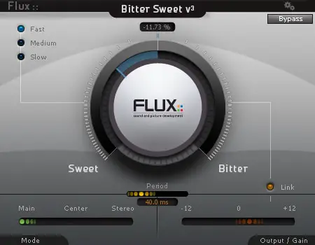 Flux Bittersweet v3 review: Interface