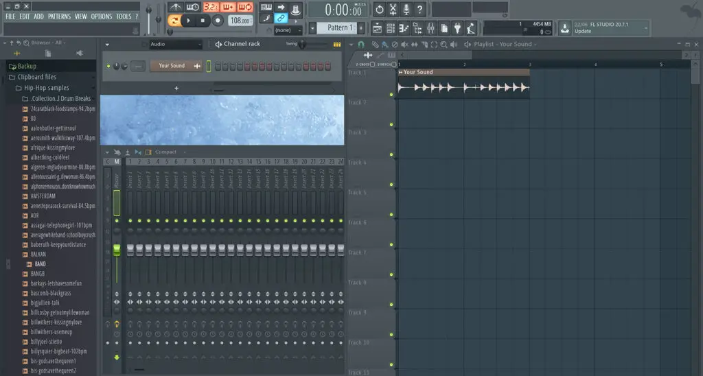 How to chop / cut samples in FL Studio 20 - default