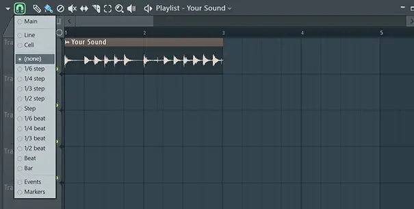 How to chop / cut samples in FL Studio 20 Snap options
