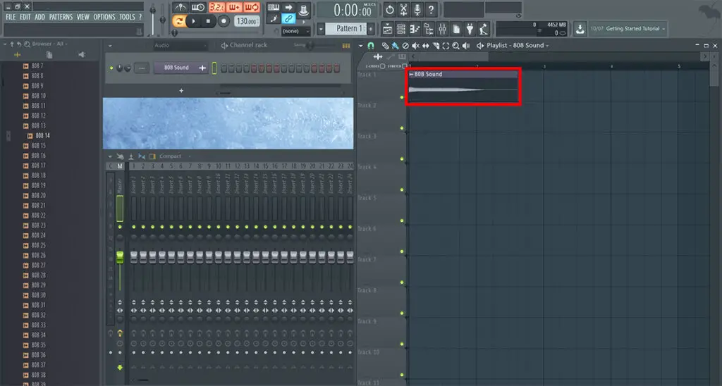 fl studio - how to fade audio guide browser