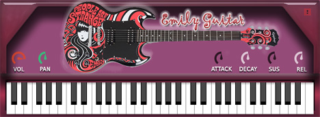 Cute emily guitar