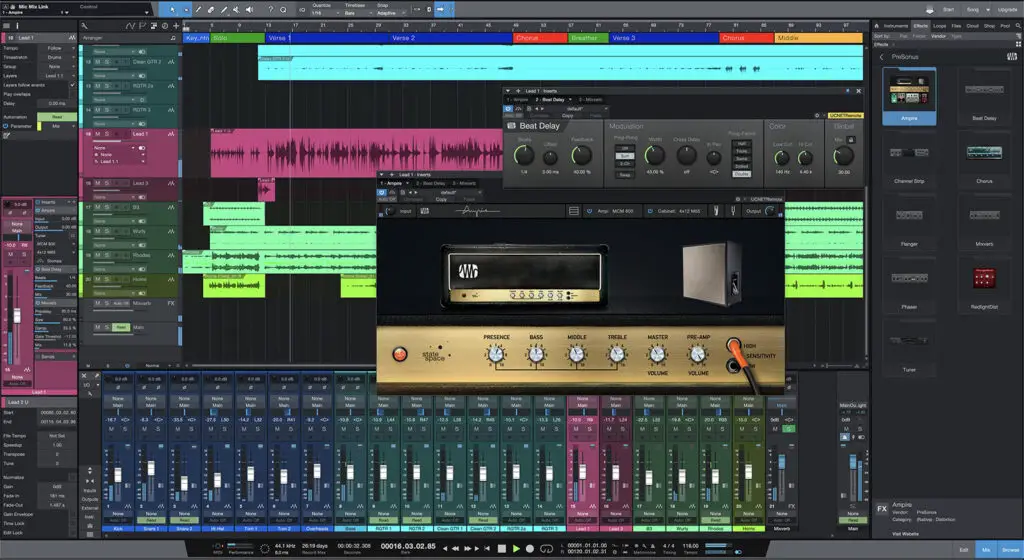 Studio One 5 Prime: Garageband alternatives