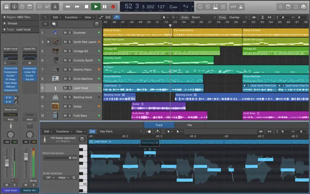 Best DAW for beginners: Logic Pro X