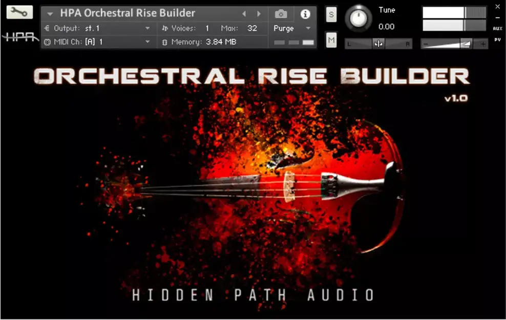 Free Kontakt Libraries: Orchestral rise builder