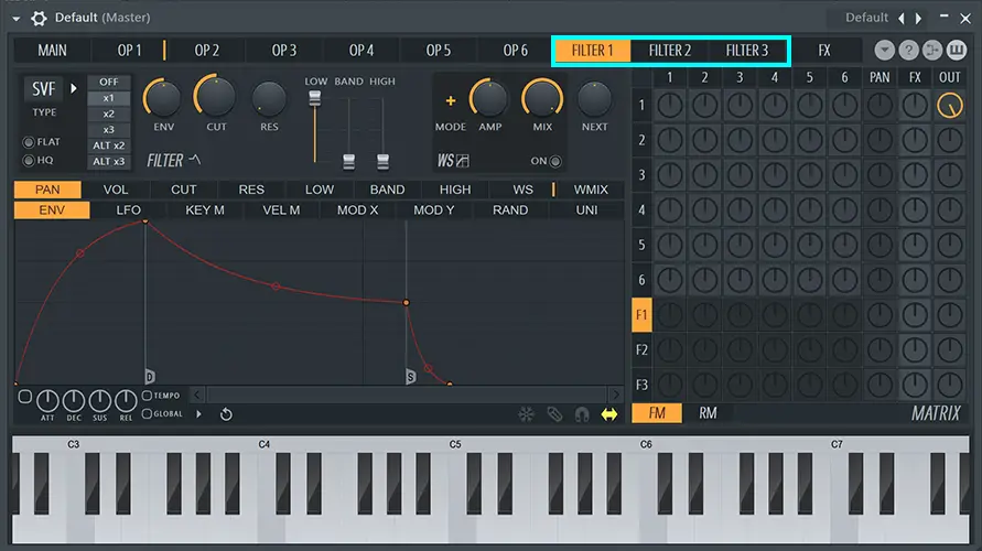 Sytrus tutorial: The filters