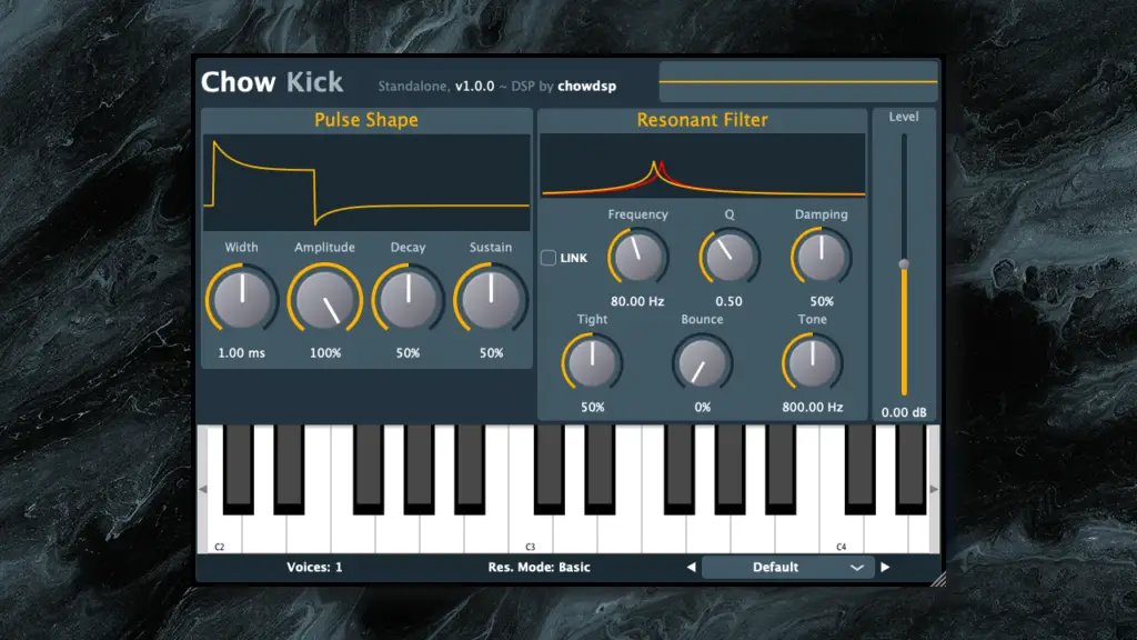 Chowdhury DSP Releases Chow Kick - A FREE Bass Drum Synthesizer