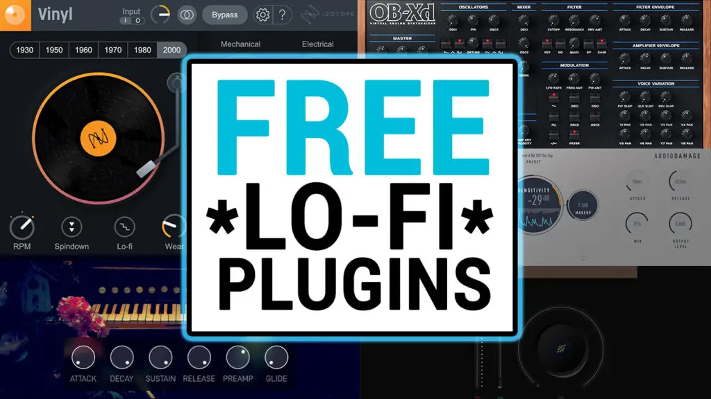 The Best FREE LoFi VST Plugins You Need in 2021 (Cover image)