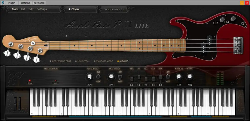 The 8 Best FREE Bass VST Plugins 2021: Ample Bass P Lite II