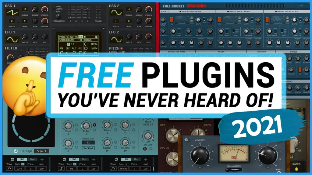 The Best FREE VST Plugins You've Never Heard Of! (2021)