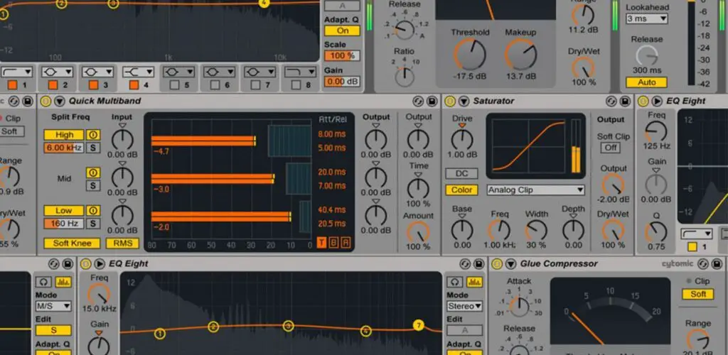 Ableton: Effect plugins